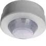 Hager EER513 360° nástenný PIR detektor pohybu, dosah 20 m, IP55, biely