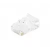 EXERTIS CONNECT RJ45 modulárny konektor Cat. 6 UTP pre lankový kábel, transparentný, balenie 10 ks 920560