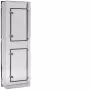 Hager ZAY750AT kryt meracieho poľa IP54 transparentný 750mm s dvierkami