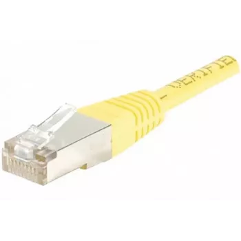 EXERTIS CONNECT CAT.6 F/UTP patch kábel, žltý, 0,5 m, Slim Snagless 842051