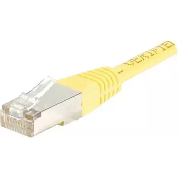 EXERTIS CONNECT Cat6 F/UTP patch kábel, žltý, 2,0 m, Slim Bend Relief 842201