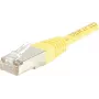 EXERTIS CONNECT Cat6 F/UTP patch kábel, žltý, 2,0 m, Slim Bend Relief 842201