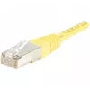 EXERTIS CONNECT Cat6 F/UTP patch kábel, žltý, 2,0 m, Slim Bend Relief 842201
