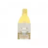 EXERTIS CONNECT Cat6 F/UTP patch kábel, žltý, 2,0 m, Slim Bend Relief 842201
