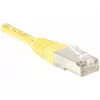 EXERTIS CONNECT Cat6 F/UTP patch kábel, žltý, 2,0 m, Slim Bend Relief 842201