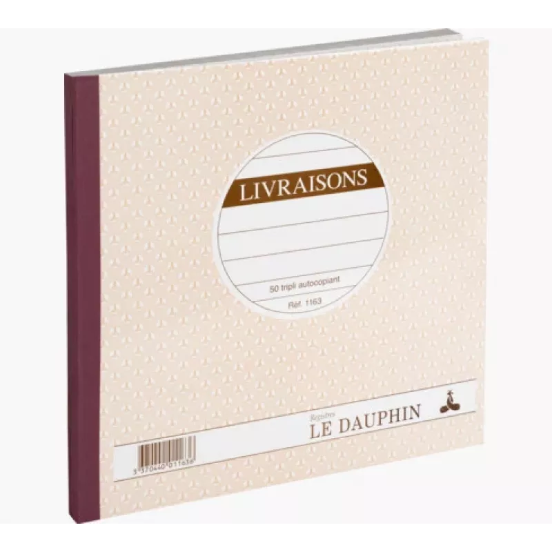 Le Dauphin Manifold Livraisons, 210 x 210 mm, tripli (1163D) - 1 kus (1163D)