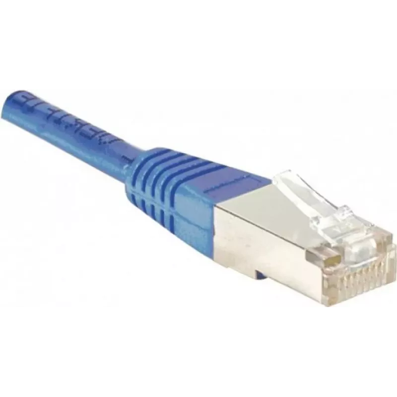 Exertis Connect 842304 Cat6 F/UTP sieťový patch kábel, 3 m, modrý
