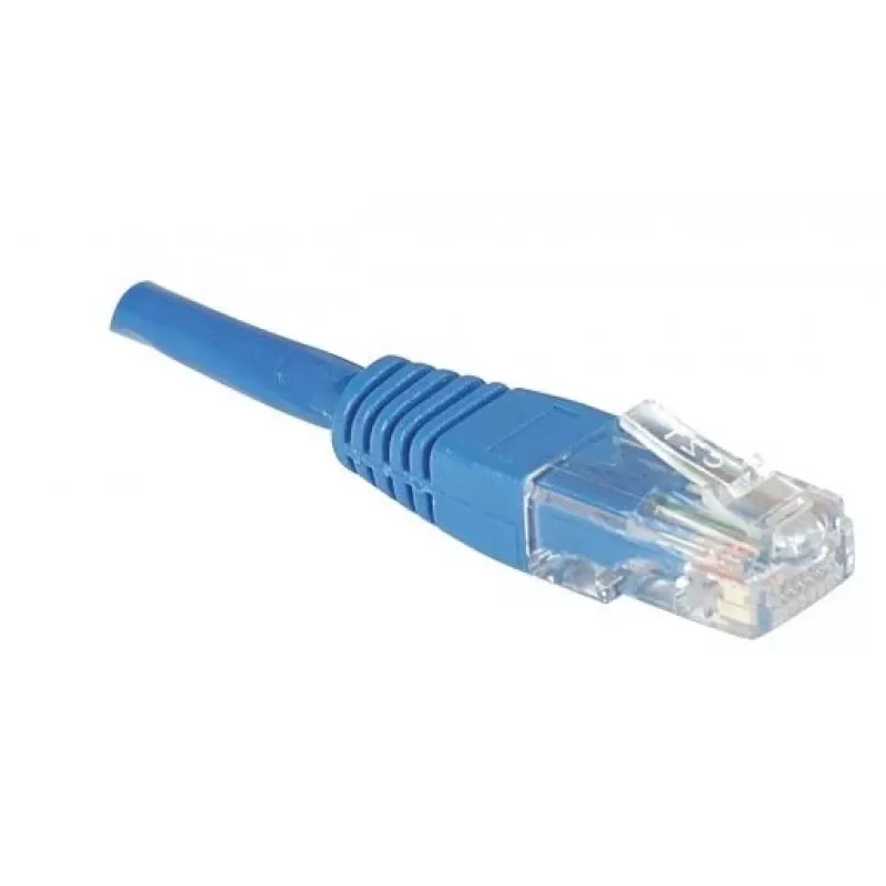 Exertis Connect 842304 Cat6 F/UTP sieťový patch kábel, 3 m, modrý