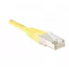 EXERTIS CONNECT Cat5e F/UTP patch kábel, RJ45, žltý, 3,0 m 847031