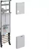 Hager ZH33Q7NT universZ kompletné pole elektromera 1050x250mm 3-fázové 1 miesto elektromera 10mm² s oddeľovacou funkciou