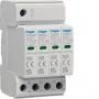 Hager SPB420 Typ 2 prepäťová ochrana 3P+N 275V AC 40kA DIN lišta