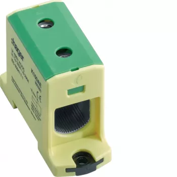 HAGER K150AE hlavná uzemňovacia svorka 25-150 mm² zeleno-žltá