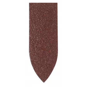 Bosch 2609256A38 delta brúsny papier, suchý zips, bez otvorov, zrnitosť 80, roh 32 mm, 5 kusov