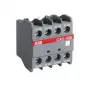 ABB CA5-22E blok pomocných kontaktov 2NO+2NC čelná montáž pre stýkače AF09-AF96 1SBN010040R1022
