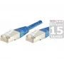 EXERTIS CONNECT Cat5e F/UTP patch kábel, RJ45, modrý, 0,5 m 847164