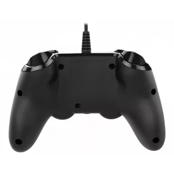 NACON PS4 Compact Controller čierny – káblový gamepad pre PS4 & PC
