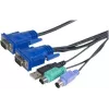 EXERTIS CONNECT KVM Combo kábel USB, PS/2, 1,8m (66302)