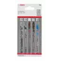 Bosch Accessories 2608667856 sada čepeľov do priamočiarej píly Allrounder, 5-dielna