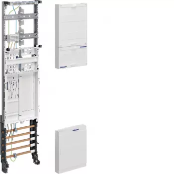 HAGER ZH3EN27 kompletný rozvádzač pre elektromer, 1 miesto pre elektromer, BKE-I, Universal Z, 1 pole, výška 1050mm