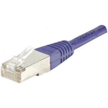 EXERTIS CONNECT F/UTP CAT6 fialový 5m patch kábel so štíhlym chráničom zlomu 234200