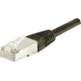 Exertis Connect 234220 Cat6 F/UTP sieťový patch kábel, 0,5 m, čierny