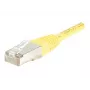 EXERTIS CONNECT Cat.6 F/UTP patch kábel, RJ45, 5m, žltý 842501