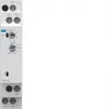 Hager EZF100 multifunkčné časové relé, 230V AC, 8 funkcií, 0,1s-10h, 1 CO kontakt, DIN lišta