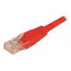 EXERTIS CONNECT Cat6 U/UTP patch kábel, červený, 1,0m, RJ45, Snagless 243710