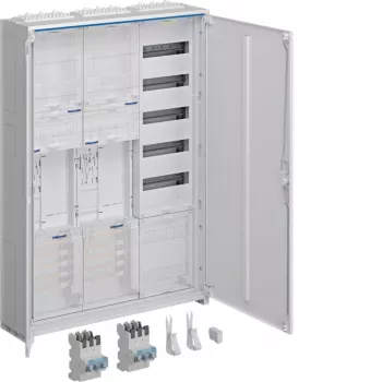 Hager universZ skriňa elektromeru 2 miesta pre elektromer 3 polia 1100mm biela IP31 ZB33SEQ25EN