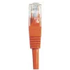 EXERTIS CONNECT Cat6 U/UTP nechránený medený patch kábel, RJ45, červený, 15 m, ochrana západky 243761