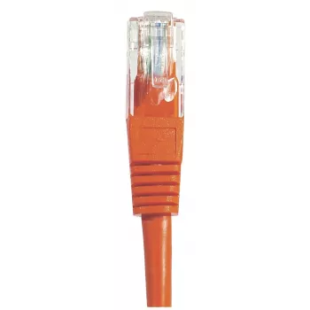 EXERTIS CONNECT Cat6 U/UTP nechránený medený patch kábel, RJ45, červený, 15 m, ochrana západky 243761