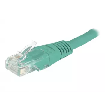 Exertis Connect Cat6 U/UTP RJ45 patch kábel, 2m, zelený 244720