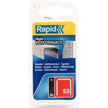 RAPID TOOLS Typ 53 sponky z tenkého drôtu 6 mm pozinkovaná oceľ, balenie 1250 ks 40109502