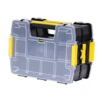 STANLEY SortMaster Junior organizér s 10 nastaviteľnými priehradkami, čierna/žltá, STST1-71197