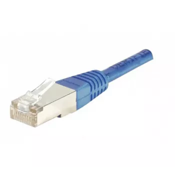 EXERTIS CONNECT Cat.5e F/UTP ethernetový patch kábel, RJ45, modrý, 1,0 m 847154