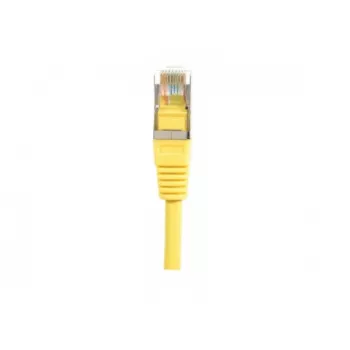 EXERTIS CONNECT Cat.5e F/UTP patch kábel, žltý, 0,5 m, Slim Bend Protection 847161