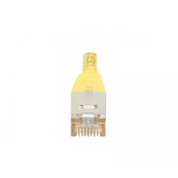 EXERTIS CONNECT Cat.5e F/UTP patch kábel, žltý, 0,5 m, Slim Bend Protection 847161