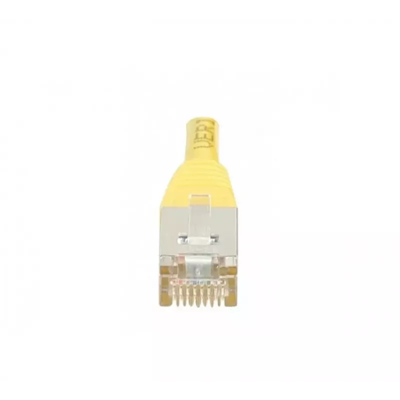 EXERTIS CONNECT Cat.5e F/UTP patch kábel, žltý, 0,5 m, Slim Bend Protection 847161