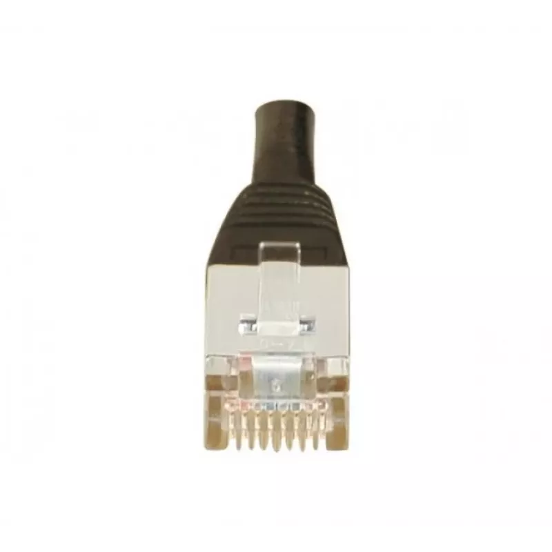 EXERTIS CONNECT Cat.5e F/UTP patch kábel, RJ45, čierny, 0,5 m 847166