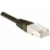EXERTIS CONNECT Cat.5e F/UTP patch kábel, RJ45, čierny, 0,5 m 847166