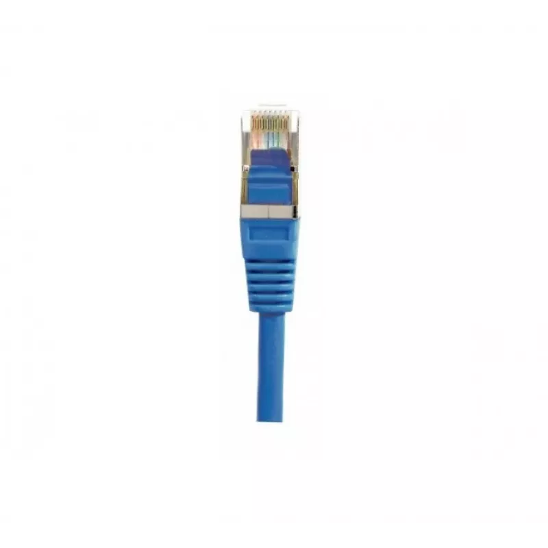 EXERTIS CONNECT Cat5e F/UTP patch kábel, RJ45, modrý, 10 m 847174