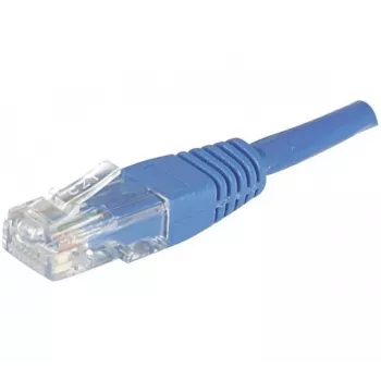 EXERTIS CONNECT Cat.6 U/UTP patch kábel, RJ45, modrý, 20 m, Snagless 246762