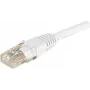 EXERTIS CONNECT CAT.6 U/UTP patch kábel, 2 m, biely, RJ45, ochrana západky 246785