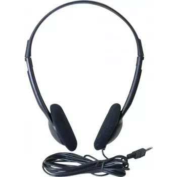 Exertis Connect On-Ear headset s mikrofónom, 3,5 mm jack, čierny (059204)