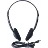 Exertis Connect On-Ear headset s mikrofónom, 3,5 mm jack, čierny (059204)