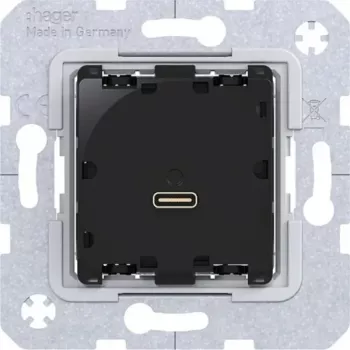 HAGER WAS4154 USB-C Power Delivery nabíjací modul 65W