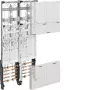Hager univers Z Pole elektromeru 3-bodové 5-radové 48 TE ZK3EN28