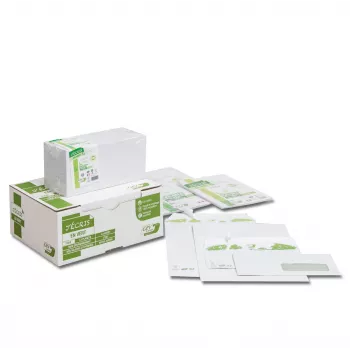 GPV ERAPure 3303 Obálka C5 (162 x 229 mm), bez okienka, 80 g/m², 100 % recyklovaný papier, biela, bez chlóru