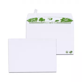 GPV ERAPure 3303 Obálka C5 (162 x 229 mm), bez okienka, 80 g/m², 100 % recyklovaný papier, biela, bez chlóru