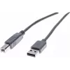 Exertis Connect 532408 USB 2.0 kábel, USB-A na USB-B, 1,8 m, sivý